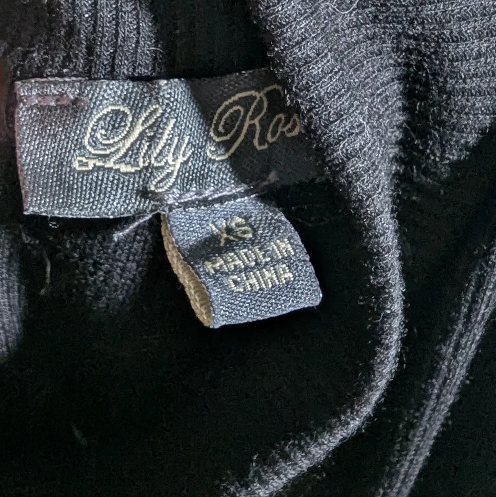 Lily Rose Black and Rust Striped Jumpsuit Size XS - Picture 8 of 12